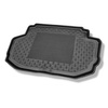 Alfombra para maletero adecuada para Mercedes-Benz Classe S W220 Berlina (1998-06.2005) - Protector maletero - Alfombrilla maletero antideslizante - con compartimentos izquierdo y derecho