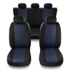 Fundas universales para asientos de coche para Alfa Romeo 145 (1994-2000) - PF-BL