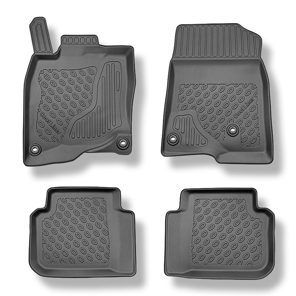 Alfombrillas de TPE adecuadas para Honda Civic XI Hybrid e:HEV Hatchback (10.2022-....) - alfombras para coche