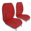 Protectores perfilados adecuados para Peugeot 305, 306, 307, 308, 309 - rojo