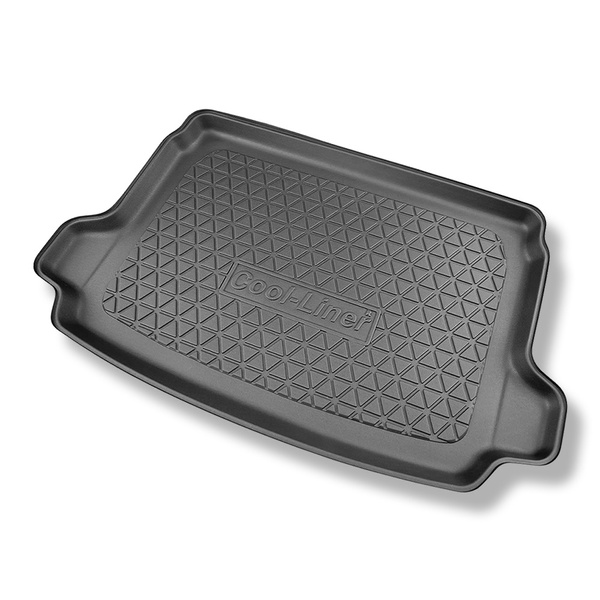 Conjunto de alfombrilla para maletero y alfombrillas para el interior del coche TPE para: Fiat 600e Hatchback (09.2023-....) - maletero superior; suelo móvil en la posición superior