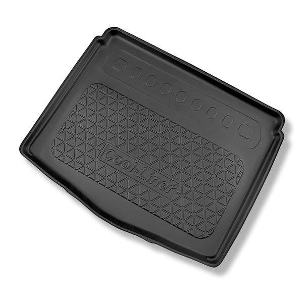 Alfombra para maletero adecuada para Jeep Renegade SUV (06.2018-....) - Protector maletero - Alfombrilla maletero antideslizante - parte inferior del maletero (sin base multifuncional); no adecuado para versión 4ex Plug-in híbrida