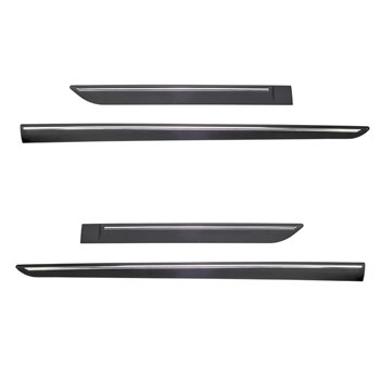 Protectores laterales negros para el coche Citroen DS4 Hatchback (2011-....)