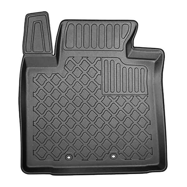 Alfombrillas de TPE adecuadas para Kia Sorento II SUV (10.2012-01.2015) - 5 o 7 plazas; sin la tercera fila - alfombras para coche