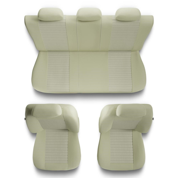 Fundas universales para asientos de coche para Renault Megane I, II, III, IV (1995-....) - MD-7