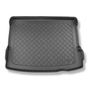 Alfombra para maletero adecuada para Hyundai Kona II SUV (04.2023-....) - Protector maletero - Alfombrilla maletero antideslizante - parte superior del maletero; base móvil en la posición más alta; con y sin subwoofer