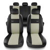 Fundas universales para asientos de coche para Mitsubishi L200 I, II, III, IV, V, VI (1993-....) - XL-BE