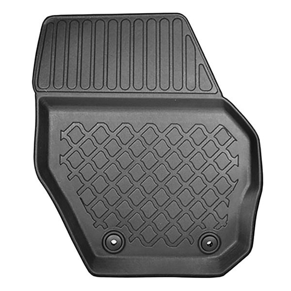 Conjunto de alfombrilla para maletero y alfombrillas para el interior del coche TPE para: Volvo V60 Familiar (10.2010-01.2018) - no adecuado para versión Plug-in híbrida