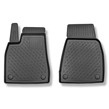 Alfombrillas de TPE adecuadas para Tesla Model X SUV (10.2016-12.2020) - 6/7 plazas; solo delanteras - alfombras para coche