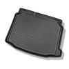 Conjunto de alfombrilla para maletero y alfombrillas para el interior del coche TPE PREMIUM para: Seat Leon III 5F Hatchback (11.2012-02.2020) - parte inferior del maletero; sin base doble en el maletero