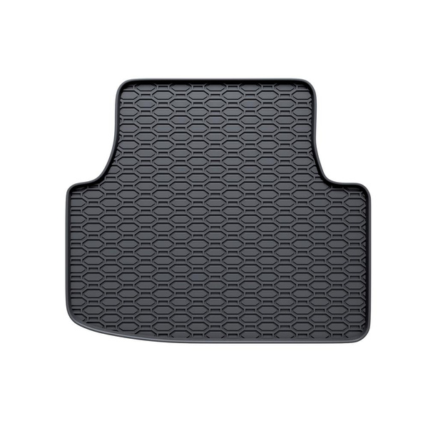 Alfombrillas de goma adecuadas para Skoda Octavia IV Familiar, Liftback (2019-....) - alfombras para coche - negro - 4 unidades