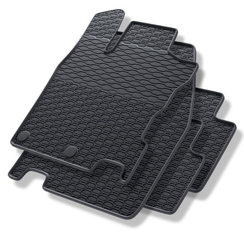 Alfombrillas de goma adecuadas para Nissan Qashqai II (2014-2021) - alfombras para coche