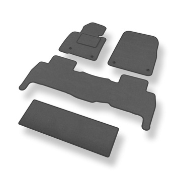 Alfombrillas de Velour adecuadas para Toyota Land Cruiser J200 SUV (2007-2021) 7