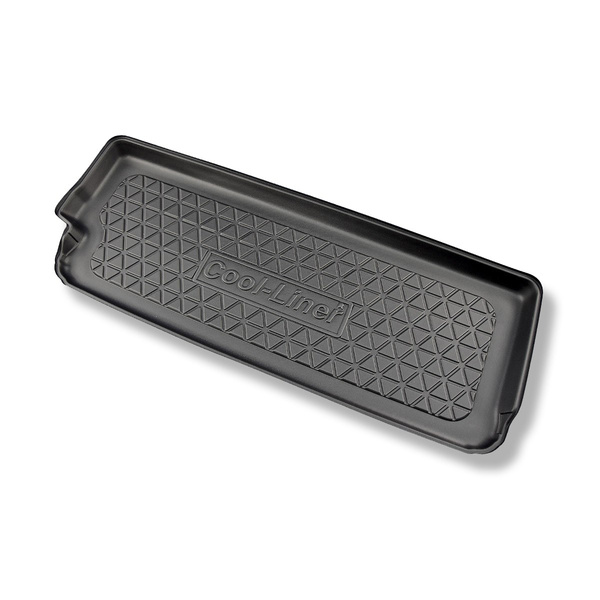 Alfombra para maletero adecuada para Tesla Model X SUV (10.2016-12.2020) - Protector maletero - Alfombrilla maletero antideslizante - 6/7 plazas; para el espacio detrás de la 3a fila de asientos