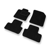 Alfombrillas de Velour adecuadas para Volvo XC60 II SUV (2017-....) - alfombras para coche - Premium color negro