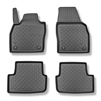 Alfombrillas de TPE adecuadas para Skoda Fabia IV Hatchback (09.2021-....) - alfombras para coche