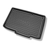 Conjunto de alfombrilla para maletero y alfombrillas para el interior del coche TPE PREMIUM para: Opel Corsa E Hatchback (12.2014-05.2019) - parte inferior del maletero