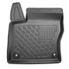Conjunto de alfombrilla para maletero y alfombrillas para el interior del coche TPE PREMIUM para: Seat Leon III 5F Hatchback (11.2012-02.2020) - parte inferior del maletero; sin base doble en el maletero