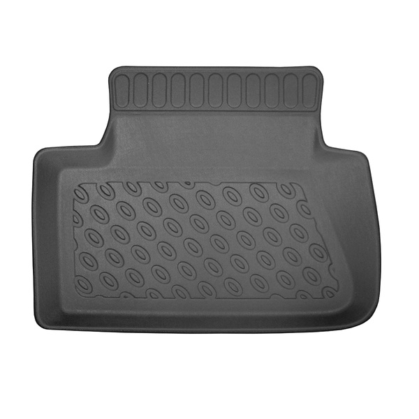 Conjunto de alfombrilla para maletero y alfombrillas para el interior del coche TPE PREMIUM para: Porsche Macan SUV (03.2014-06.2024) - también para modelos con carriles de sujeción