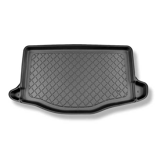 Alfombra para maletero adecuada para Ssangyong Tivoli X150 SUV (01.2020-2025) - Protector maletero - Alfombrilla maletero antideslizante - parte superior del maletero (con base multifuncional); compartimentos desmontables