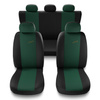 Fundas universales para asientos de coche para Alfa Romeo 166 I, II, III (1998-2007) - X.R-GR