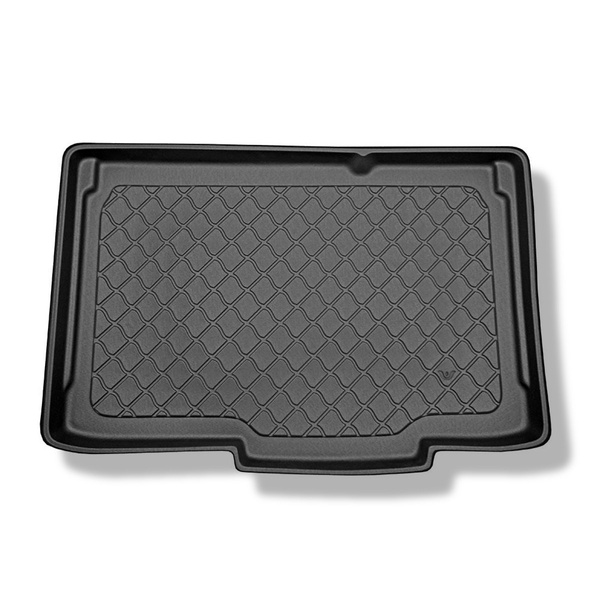 Alfombra para maletero adecuada para Opel Corsa E Hatchback (12.2014-05.2019) - Protector maletero - Alfombrilla maletero antideslizante - parte inferior del maletero