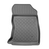 Conjunto de alfombrilla para maletero y alfombrillas para el interior del coche TPE para: Subaru Forester V SK e-Boxer SUV (06.2019-10.2024) - con/sin subwoofer; posibilidad de cortar el hueco derecho