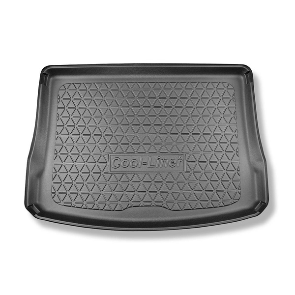 Alfombra para maletero adecuada para Volkswagen ID.3 Hatchback (11.2019-....) - Protector maletero - Alfombrilla maletero antideslizante - maletero superior; piso móvil en la posición más alta