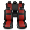 Fundas universales para asientos de coche para Fiat 500X (2014-2024) - XL-RD