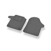 Alfombrillas de Velour adecuadas para Mercedes-Benz Vito III W447 Furgoneta (2014-....) - alfombras para coche - Premium color gris