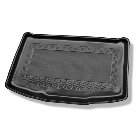 Alfombra para maletero adecuada para Fiat Panda Classic Hatchback (09.2003-12.2012) - Protector maletero - Alfombrilla maletero antideslizante - no adecuado para Fiat Panda Cross