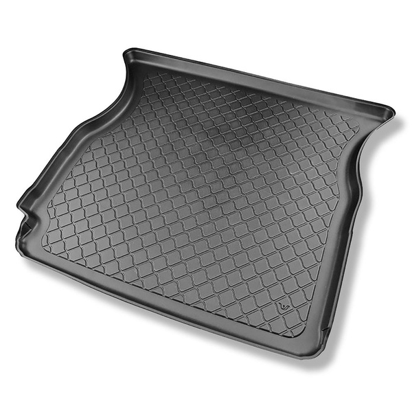 Conjunto de alfombrilla para maletero y alfombrillas para el interior del coche TPE para: Tesla Model X SUV (10.2016-12.2020) - 6 posti; III fila; maletero superior; tras la 2ª fila de asientos (3a fila abatible)