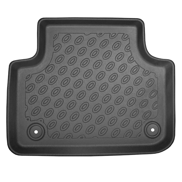 Conjunto de alfombrilla para maletero y alfombrillas para el interior del coche TPE PREMIUM para: Audi Q7 4M SUV (06.2015-....) - 5/7 plazas (3a fila abatible); también para modelos con rieles; sin tercera fila