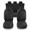 Fundas universales para asientos de coche para Audi A8 D2, D3, D4, D5 (1994-2019) - UNE-GR