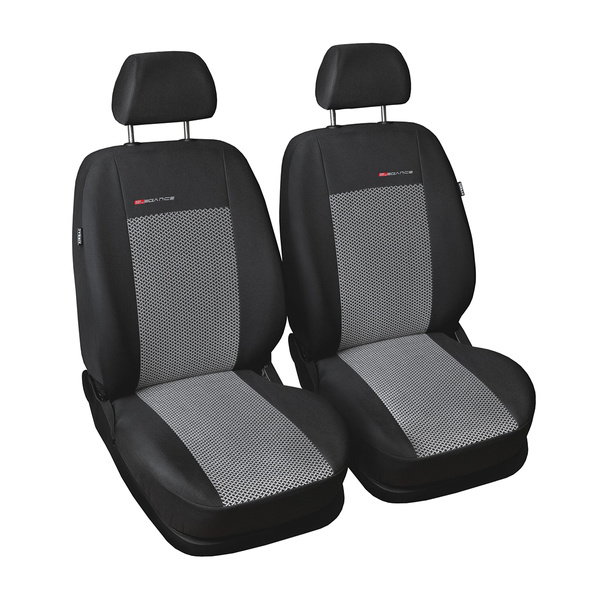 Fundas de asientos hechas a medida para Citroen Nemo Furgoneta (2007-2019) solo asientos delanteros - dos individuales - E2
