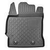 Alfombrillas de TPE adecuadas para Toyota Auris II Hatchback (01.2013-12.2018) - también con tracción híbrida - alfombras para coche