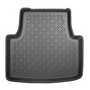 Conjunto de alfombrilla para maletero y alfombrillas para el interior del coche TPE para: Volkswagen Passat B8 Berlina (12.2014-12.2021) - parte inferior del maletero; con rueda de repuesto provisional o kit de reparación
