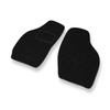 Alfombrillas de fieltro adecuadas para Daewoo Tico Hatchback (1991-2001) - alfombras para coche - color negro