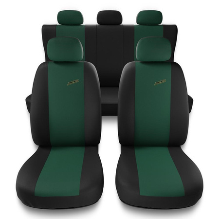 Fundas universales para asientos de coche para Alfa Romeo 166 I, II, III (1998-2007) - X.R-GR