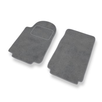 Alfombrillas de Velour adecuadas para Alfa Romeo 75 (1985-1992) - alfombras para coche - Premium color gris