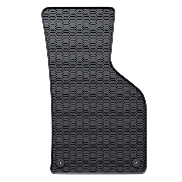 Alfombrillas de goma adecuadas para Volkswagen Jetta V Berlina, Variant (2005-2010) - alfombras para coche - negro - 4 unidades