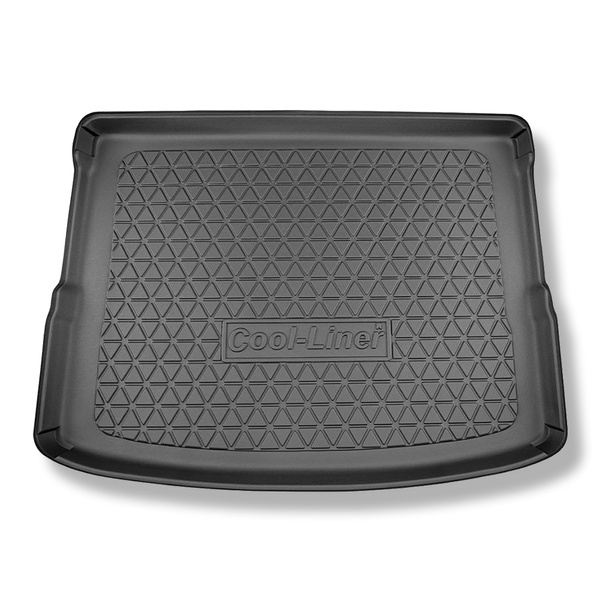 Alfombra para maletero adecuada para Kia Niro II (SG2) Crossover (06.2022-....) - Protector maletero - Alfombrilla maletero antideslizante - HEV Hybrid; EV (electric); maletero superior; piso móvil en la posición más alta; no adecuado para versión Plug-in