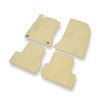 Alfombrillas de Velour adecuadas para Mercedes-Benz Classe A W176 Hatchback (2012-2017) - alfombras para coche - Premium color beige