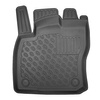 Conjunto de alfombrilla para maletero y alfombrillas para el interior del coche TPE PREMIUM para: Skoda Kodiaq SUV (03.2017-10.2023) - 7 plazas; 3a fila abatible