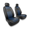 Fundas universales para asientos de coche para Volkswagen Touareg I, II, III (2002-2019) - 2XL-BL