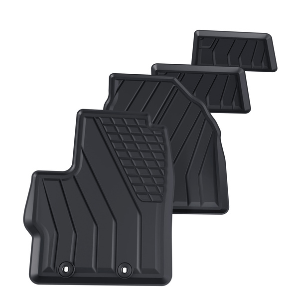 Alfombrillas de TPE adecuadas para Toyota Yaris IV Hatchback (2019-....) - alfombras para coche