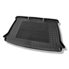 Alfombra para maletero adecuada para Citroen Berlingo I Multi Space Furgoneta (1998-2007) - Protector maletero - Alfombrilla maletero antideslizante - 5 plazas; sin Modubox; 2a fila de asientos movida hacia adelante