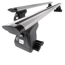 Portaequipajes de techo adecuadas para Jeep Commander SUV (2006-2010) - baca plata para coche - barras para techo de coche - perfil en T - aluminio