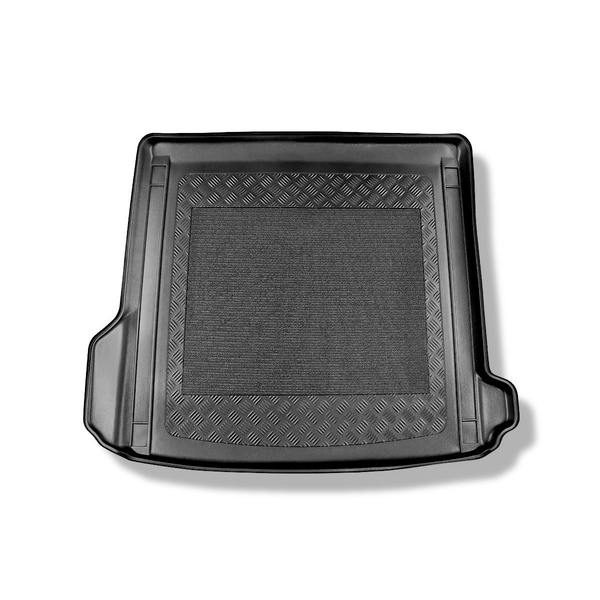 Alfombra para maletero adecuada para Audi Q8 4M SUV (07.2018-....) - Protector maletero - Alfombrilla maletero antideslizante - también para modelos con carriles de sujeción