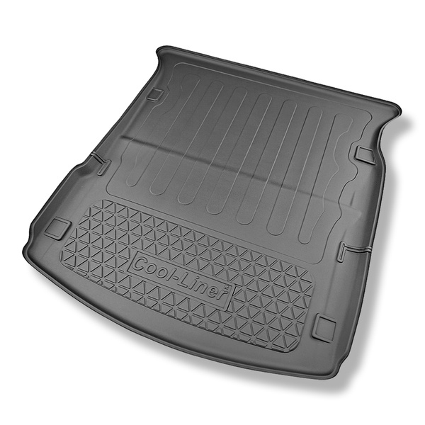 Alfombra para maletero adecuada para Dodge Durango III SUV (01.2011-....) - Protector maletero - Alfombrilla maletero antideslizante - 7 plazas; 3a fila abatible